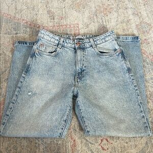 Zara Relaxed Fit Jeans - Light Blue